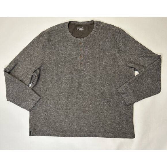 Untuckit Urey Grassi 40983 Long Sleeve Henley Shirt Men’s Size 3XL Button Lot 2 - Picture 11 of 14